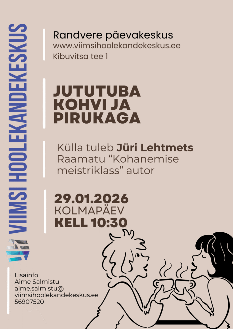 Randvere Jututuba kohvi ja pirukaga 29.01